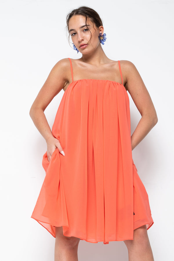 Milton Mini Soft&Fly coral dress