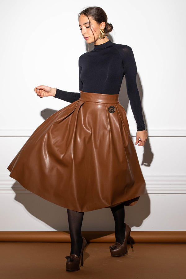 Cemana brown skirt