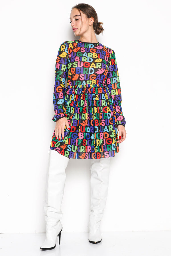 Itto-Jozefa Color Monogram dress