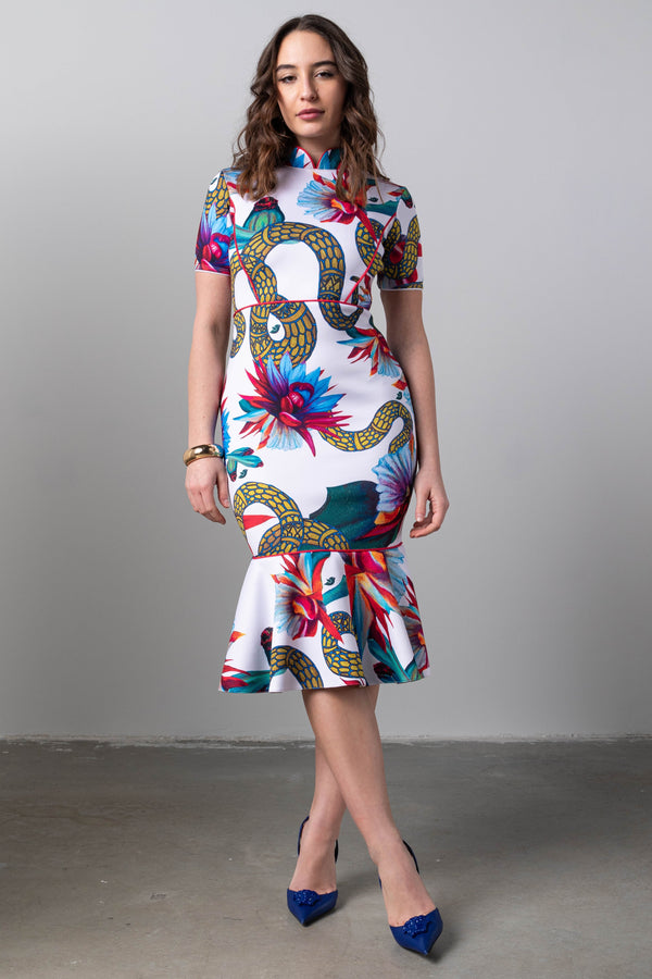 Karola Luna Jardinette dress