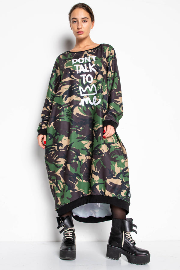 London Queen Camouflage dress